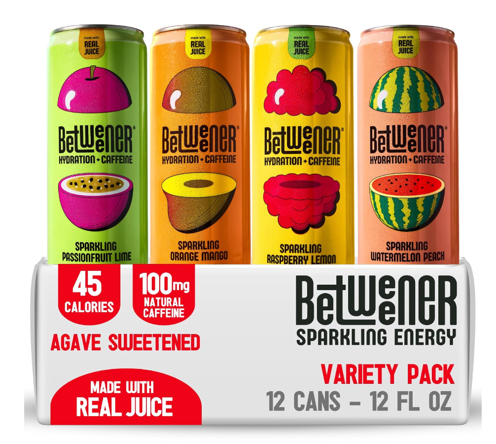 Betweener Raspberry Lemon Hydration + Caffeine, BB 09-2026