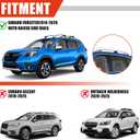 Roof Rack Cross Bars for 2014-2026 Subaru Forester 396lbs Lockable Roof Rails Crossbars Anti-Theft Roof Rackfor Cargoes, Bicycles, Kayaks, Luggage Racks, Suitcases, Canoes