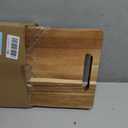 Acacia Large Charcuterie Board, Wood Charcuterie Boards with Handles Foldable Travel 36 x 12 Inch Cheese Boards Serving Board with Food Meat Party Appetizers (Extra Large, Rectangular)