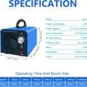 Ozone Generator 280,000mg/h Ozone Odor Eliminator Ozone Machine Ionizer Odor Remover Deodorizer Ozonator for Home, Cars and Pet Odor Removaln