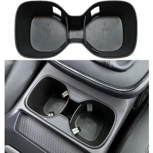 for 2023 2024 2025 Honda CRV Cup Holder Insert, Center Console Cup Holder Protector for CR-V LX, EX, EX-L, Sport Hybrid, Sport-L Hybrid, Sport Touring Hybrid, Upgrate Interior Accessories for CR V