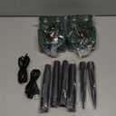 2 Pack Solar Ultrasonic Animal Repellent - Motion Activated Deterrent - Extended Coverage for Farm, Orchard, Garden Large Yard Wildlife Defense - Waterproof Raccoon, Deer, Bird, Cat Repellent