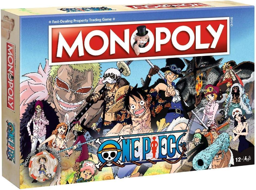 One Piece Monopoly Board Game For 2-8 Players, One Size