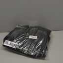 Yotache Magnetic Screen Door for 32x80 Doors, Screen Size 34"x81" High-Density Fiberglass Mesh with Powerful Magnets & Windproof Hasp for Front/Back Patio Doors, Black