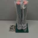 Wefaith Christmas Tree Stands for Artificial Trees - Heavy Duty Cast Iron Metal Holder Base,Adjustable 0.75"-1.6" Trunk,Universal Fake Xmas Tree Stand Replacement Fits Up to 7.5 FT Tree (Middle, Black)