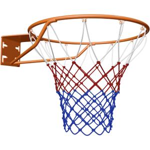 THUNDERBAY Reinforced Heavy Duty Breakaway Wall Mounted Basketball Rim,18 inch Basketball Rim Goal Replacement for Indoor Outdoor Walls