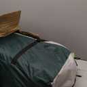 6/8 Person Large Waterproof Family Tents for Camping, Screened Camping Tent with Screen Porch, Bug-Free Relaxation & Easy Setup, Includes Rainfly & Carry Bag (Dark Green)