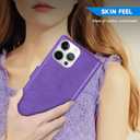 ZZXX for iPhone 15 Plus Wallet Case with [RFID Blocking] Card Slot Kickstand Magnetic Closure Leather Flip Fold Protective Phone Case for iPhone 15 Plus Case Wallet(Purple-6.7 inch)