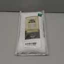 Today's Curtain Hopewell Premium Lace Tier 24", White, 58W x 24L