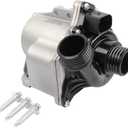 Electric Engine Water Pump w/Bolts 11517632426 Replacement for BM-W E60 E61 E82 E88 E90 F01 640i 535i 740i 740Li 135i 335i 335is 335xi 535xi 135is X1 X3 X4 X5 X6 Z4 3.0L L6#11517586929 A2C59514607