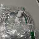 Refrigerator Water Line Kit 12FT, 1Plusselect Premium Stainless Steel Braided Ice Maker Water Line with 1/4 Inch Compression Fittings, Food Grade PEX Inner Hose Tube for Fridge Ice Maker