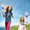 Fleeting Time Light Up Frozen Snowflake Wand- Snowflake Spinning Wands,Magic Wand Rotating Toy for Girls and Boys, Magic Princess Sensory Toys,Christmas & Birthday Gift 1Pack