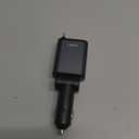 LISEN Retractable Car Charger USB C Upgraded Smart Charging Cable Cigarette Lighter Adapter Car Charger USB C Fast Charge, Car Accessories for iPhone 17 Pro Max 16 15, Samsung Galaxy S26 S25, Pixel (Grey)