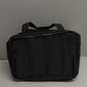 Toiletry Bag Puffy Large Travel,Lightweight Cosmetic Travel Bag with Trolley Strap,Makeup Bag for Accessories,Black (11L)