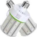 TSEXES 150W LED Corn Bulb 23700LM 5000K Daylight,E26/E39 Mogul Base,2-Pack
Metal Halide HID Replacement, Parking Lot, Warehouse,Street Light,High Bay