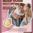 FITTOO Maternity Belt Back Support Belly Band Pregnancy Belt Support Brace Abdominal Binder Waist Support Pink L