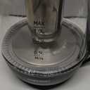 Chefman Electric Kettle with Tea Infuser, Compact 1L (4 Cups), 1500W, Removable Lid for Easy Cleaning, BoilDry Protection, Stainless Steel Filter, BPA Free, Auto Shut Off, Small Electric Tea Kettle