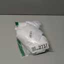 Putros Wedding Arch Cover 6FT White Spandex Fitted Round Top Chiara Backdrop Stand Covers for Wedding Birthday Party Decoration