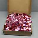 Valentine's Day Decorations 5 Ft Valentine's Tree with 50 Red&Pink Lights Timer 3 Color Sequin Ornaments Heart Topper Battery Operated Tinsel Christmas Tree Valentine Decor Home Wedding Party Indoor