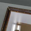 Yaetm 16x20 Vintage Picture Frame, Ornate Antique Bronze 16x20 Frame for Wall, White Mat for 11x14 Photos, 1.4-inch Wide Molding - Portrait or Landscape - Wall Mount for Home (Brown/Gold, Single)