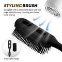 Balon Hair Brush for Women and Men, 4Pcs Paddle Brush Detangling Brush Hair Comb Set for Long Thick Thin Curly Hair, Hairbrush Great On Wet or Dry, No More Tangle