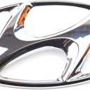 Genuine Front Grille Emblem For HYUNDAI Sonata, Santa Fe, Entourage 863004A910