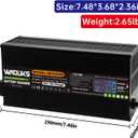84V 10A Li-ion Battery Charger with Output 3Pin C13 Connector Used for 20S 72V Lithium Battery Charger Cooling Fan Black Aluminum Case
