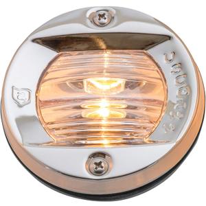 attwood 6356D7 Round Incandescent Marine Boat 3-Inch Flush Transom Light with 7.5-Watt Lamp