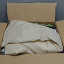 Uanlauo Beige Small Baby Playpen - 47x47in Playpen for Babies and Toddlers, Safe Indoor Play Pen, Baby Pen with Storage Bag and Breathable Mesh