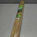Mininfa Natural Bamboo Stakes 2 Feet, Eco-Friendly Garden Stakes, Plant Stakes Supports Climbing for Tomatoes, Trees, Beans, 30 Pack