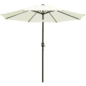 Sunnyglade 9' Patio Umbrella Outdoor Table Umbrella with 8 Sturdy Ribs (Beige)