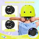 Kids Bike Helmet,Adjustableoddler Skateboard Helmets for 3-5-8-14 Years Kids Girls Boys Youth Bicycle Helmet for Scooter Balance Bike Rollerskating Skateboard