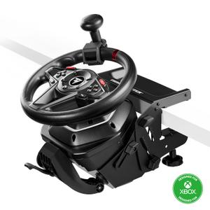 Thrustmaster T128 SimTask Pack - Farming/Trucking Wheel Bundle - XBOX & PC Force Feedback wheel, T2PM pedal set, Steering Kit 100% Metal Mount, Adjustable Horizontal Position, 900-Degree Rotation, Platform : Xbox One, Windows, Xbox Series S, Xbox Series X