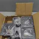 Zlinke 6 PCS Metal 44 Post Base, Inner Size 3.5"x3.5" Post Base Brackets Heavy Duty Powder-Coated Post Anchor Matte Black Wood Post Brackets (Black 6pcs)