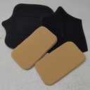 TrelaCo 4 Pcs Lipo Foam Board Set BBL Lumbar Molder AB Board Compression Abdominal Board Back Tummy Tuck Board Lumbar Supports for Women Waist Protection Lumbar Tummy Abdomen (Black, Nude) 