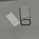 LAMEEKU for iPhone 17 Pro Max Case Wallet with Wrist Strap, RFID Blocking Crossbody Phone Cover for Women 6.9" Gray