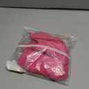 Biker Shorts for Women with Pockets, 5"/8" Spandex Workout Shorts, Lightweight for Summer Cycling Running Yoga Gym (Small, Sonic Pink)