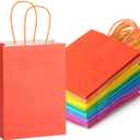 Mr. Pen- Paper Gift Bags with Handles, 32 Pack, 8.3" x 5.9" x 3.1", Small Kraft Paper Bags with Handles Bulk, Ideal for Gifts, Weddings, Baby Showers, Birthdays, Shopping, Party Favor
