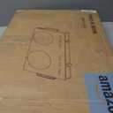 Karinear 2 Burner Electric Cooktop 110V,Portable Electric Stove with Handle