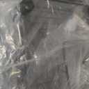 DAOYA Corner Shower Caddy Tension Pole - 4 Tier Stainless Steel Rustproof Shower Corner Caddy for Bathtub Bathroom Shower Organizer Shelves Adjustable Pole 25-114.2 Inch Black