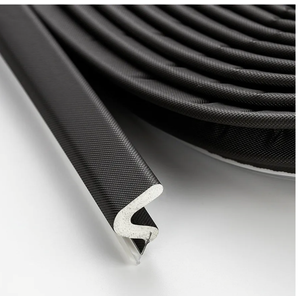 Weather Stripping Door Seal Strip - Soundproof Q-Shaped Foam for Exterior Door Frame, Large Gap Seal, Noise Cancelling, Easy to Install (Black, 26FT)