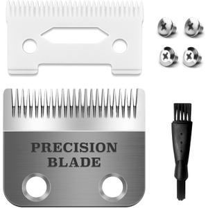 Precision Blade Fit for Wahl Clippers, 2 Holes Adjustable Hair Trimmer Parts Replacement Blades, Pack of 1