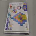 45pcs Magnetic Blocks for Kids Ages 3-5,Magnetic Building Blocks for Toddlers Girl Toys,Creative Sensory Toys 1-3 Magnet Cubes Toys Gifts for 3 4 5 6 7 8 Year Old Boys & Girls Valentines Day Toy