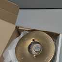 Delta Faucet Saylor 17 Series Gold Shower Valve Trim Kit with H2Okinetic Shower Head, Delta Shower System, Shower Faucet Set, Shower Head and Handle, Champagne Bronze T17235-CZ (Valve Not Included)