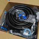 230FT New Quick-Connect Drip Irrigation System Kit, Automatic Garden Watering Misting System for Greenhouse, Yard, Lawn, Plant with 1/2 inch Hose 1/4 inch Distribution Tubing and Accessories