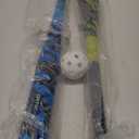 2 Pack Bat & Ball Set - Graffiti Plastic Bat & Ball Homerun Set- David Ortiz Backyard Baseball Set for Youth, Kids, Teenagers, Adults