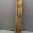 Cordless Blackout Roller Shades Blinds for Windows Free-Stop,Pull Down Room Darkening with Valance,Thermal Insulated Woven Fabric Window Door Blinds for Home,Office,White 34" W x 72" H