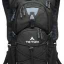 Teton Oasis/Trailrunner Hydration Backpack Lightweight Water Pack with 2L/3L Bladder for Hiking, Running, Cycling, Biking 18L/22L Sizes Sewn-in Rain Cover Fits Men and Women