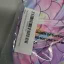 Mermaid Gymnastics Leotards for Girls 4-13 Years Old Toddler Kids Dance Tumbling Outfit Matching Shorts Set Birthday Gifts (8-9 Years, Sk36)