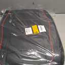  Seat Covers Fit for Chevy Chevrolet Colorado : 2015-2022 Crew Cab Extends Cab Z71 LT ZR2 Work Truck Front Pickup Faux Leather Car Seat Covers (2PCS Front,Redline)